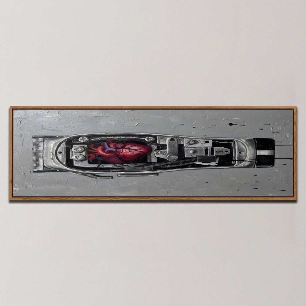 MECHANICAL HEART CLIPPER , PANORAMIC ART