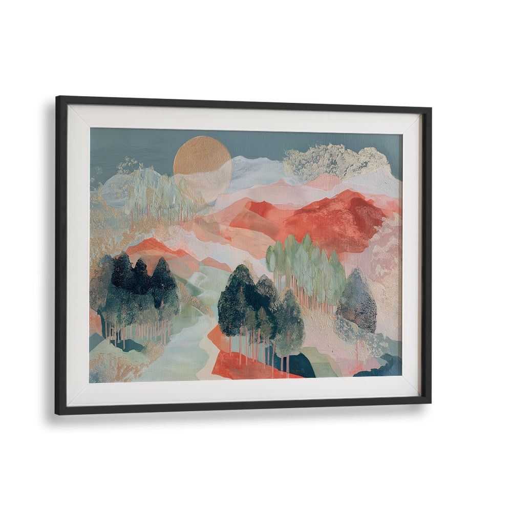 MOUNTAIN FOREST SUNRISE