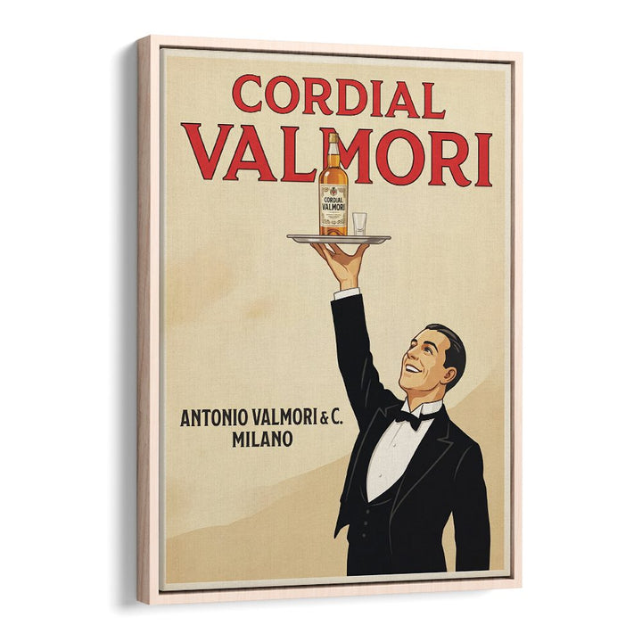 ELEGANT WAITER CORDIAL AD