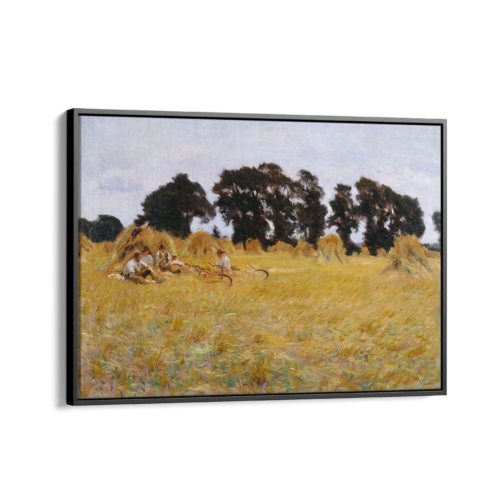 REPARS RESTING IN A WHEAT FEILD