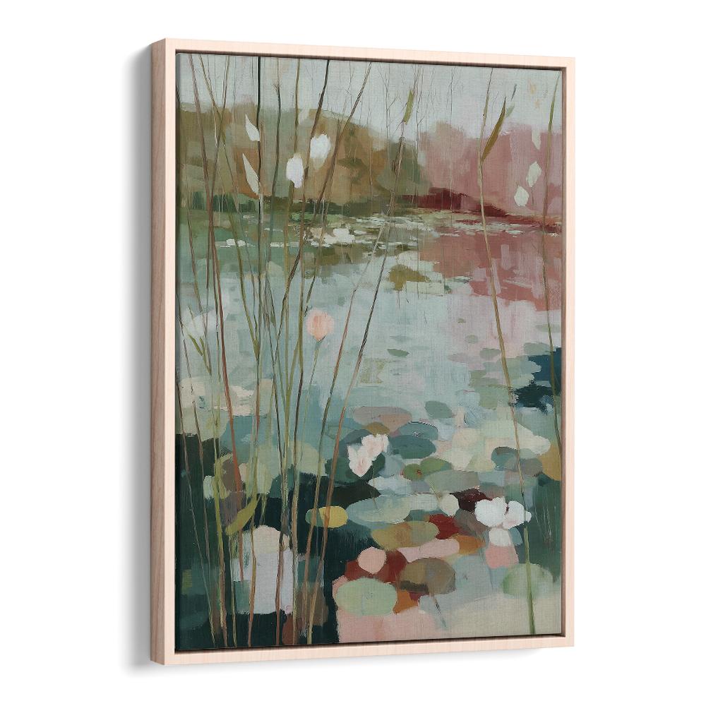 SPRING POND WITH WATER LILIES
