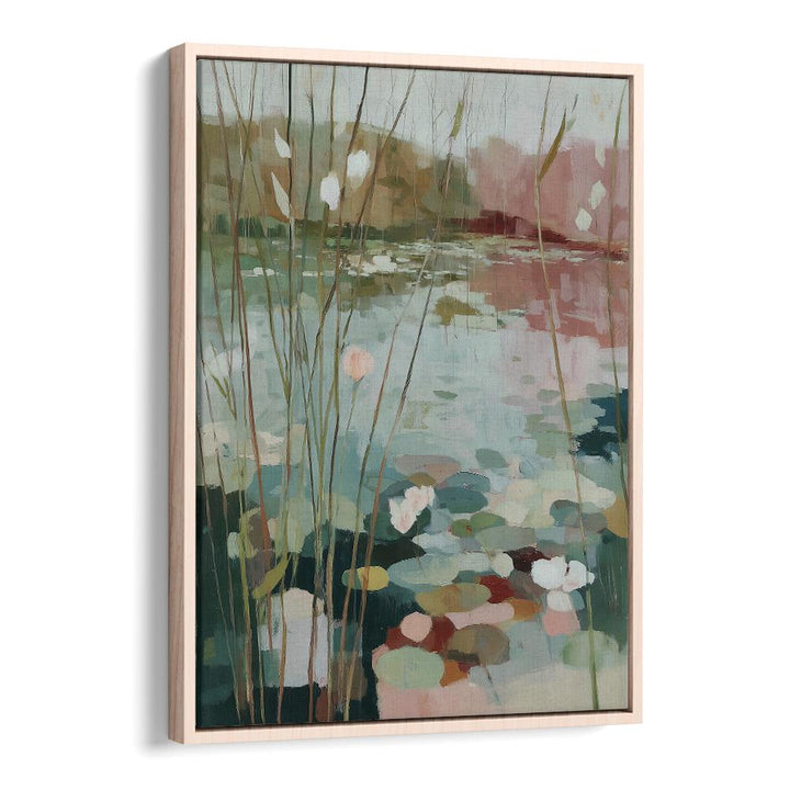 SPRING POND WITH WATER LILIES