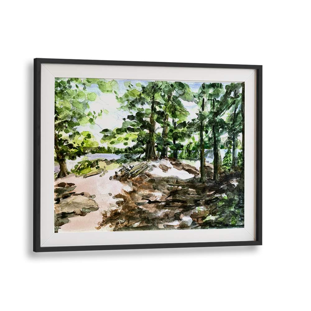 SUNLIT WOODLAND PATH