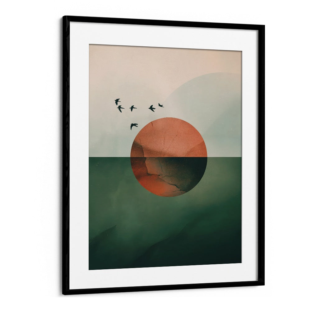 MINIMALIST SUNSET BIRDS