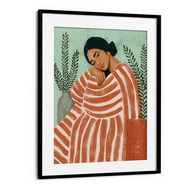 PEACEFUL WOMAN RESTING