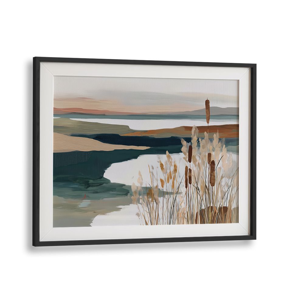 MARSH EDGE AT DUSK