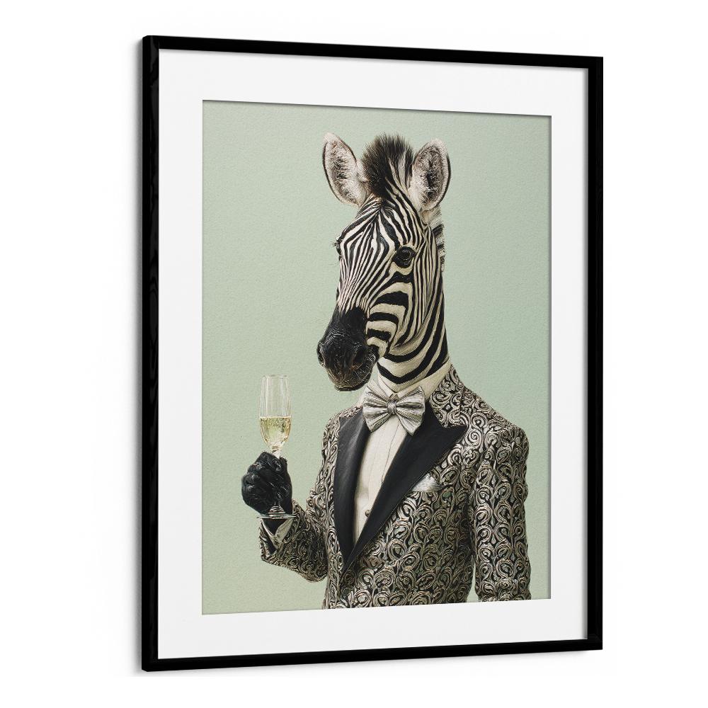 ZEBRA CHAMPAGNE TOAST