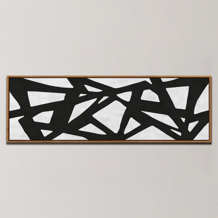TANGLED MONOCHROME PATTERN  , PANORAMIC ART
