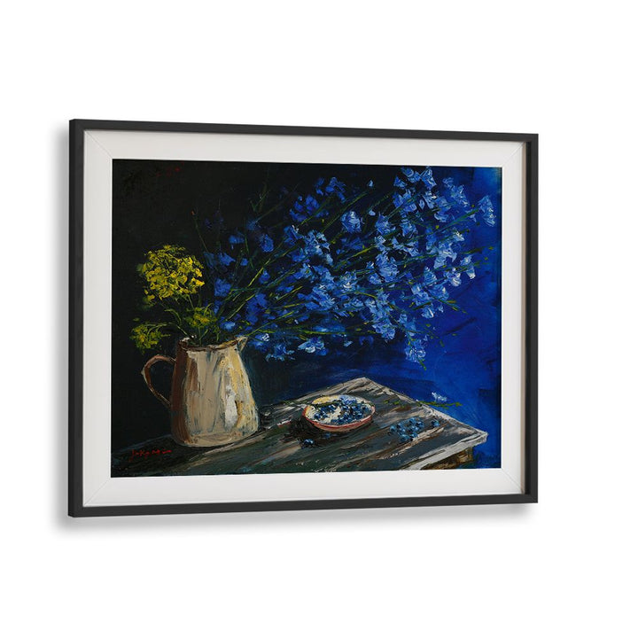 VIBRANT BLUE STILL LIFE