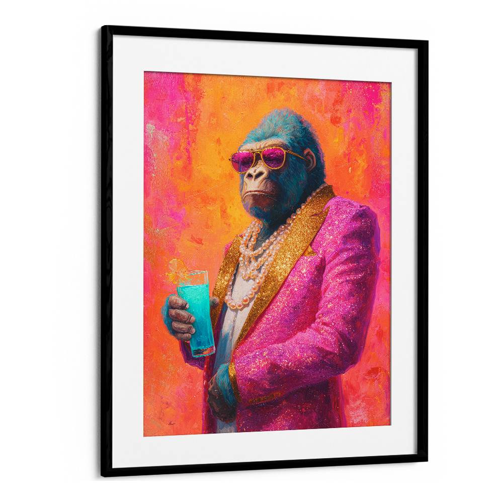 COOL GORILLA PINK SUIT