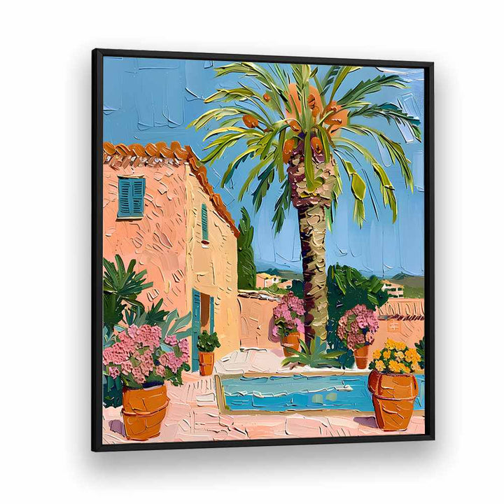 VIBRANT MEDITERRANEAN COURTYARD