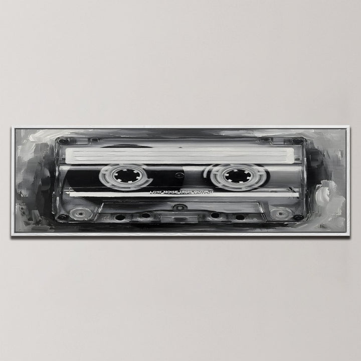 RETRO CASSETTE TAPE , PANORAMIC ART
