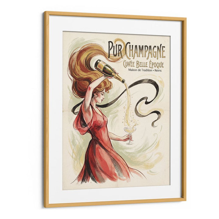 VINTAGE CHAMPAGNE LADY