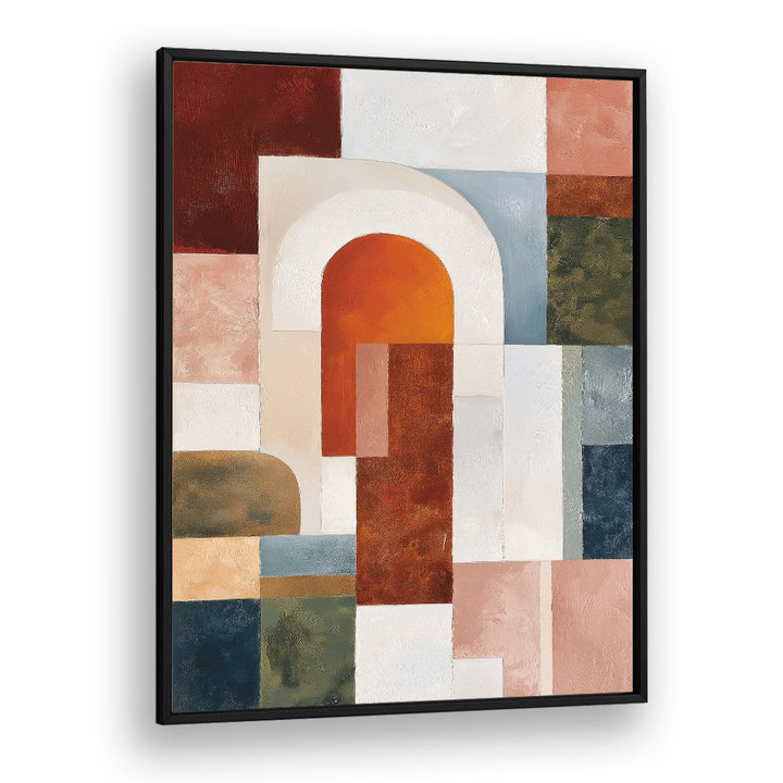 GEOMETRIC ARCHWAY WITH BLOCKS II