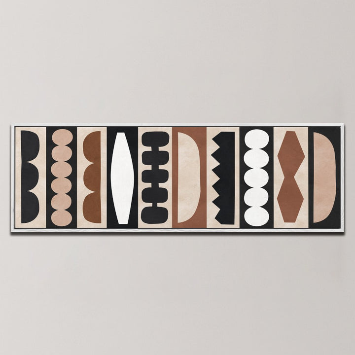 GEOMETRIC ORGANIC FORMS , PANORAMIC ART
