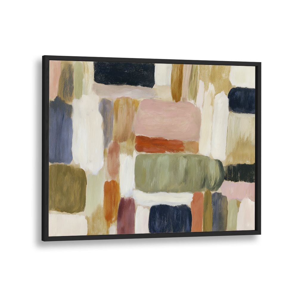 HORIZONTAL BLOCKS IN SAGE AND NAVY