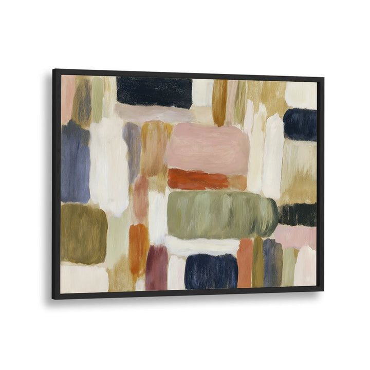HORIZONTAL BLOCKS IN SAGE AND NAVY