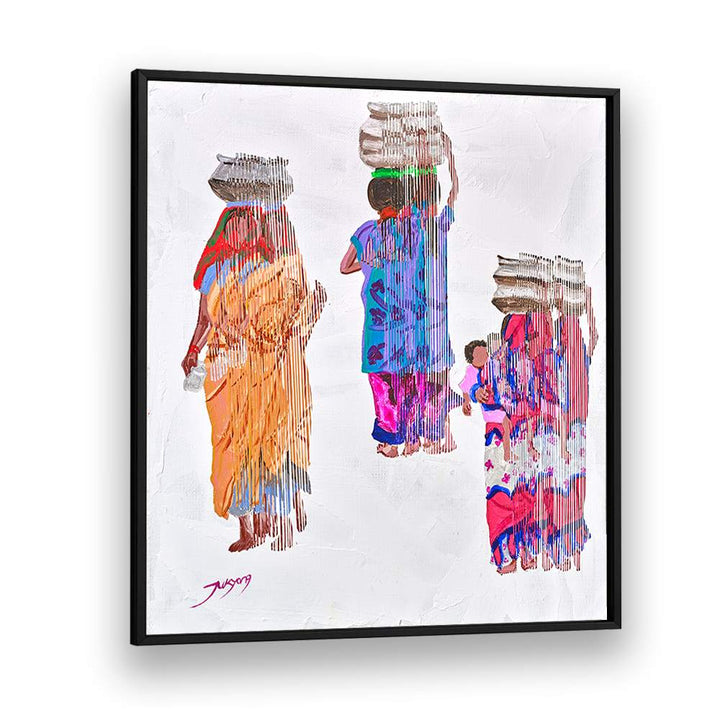 VIBRANT CARRYING WOMEN