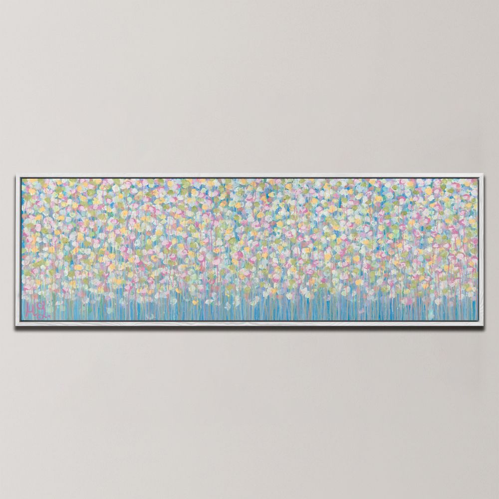 PASTEL RAIN , PANORAMIC ART