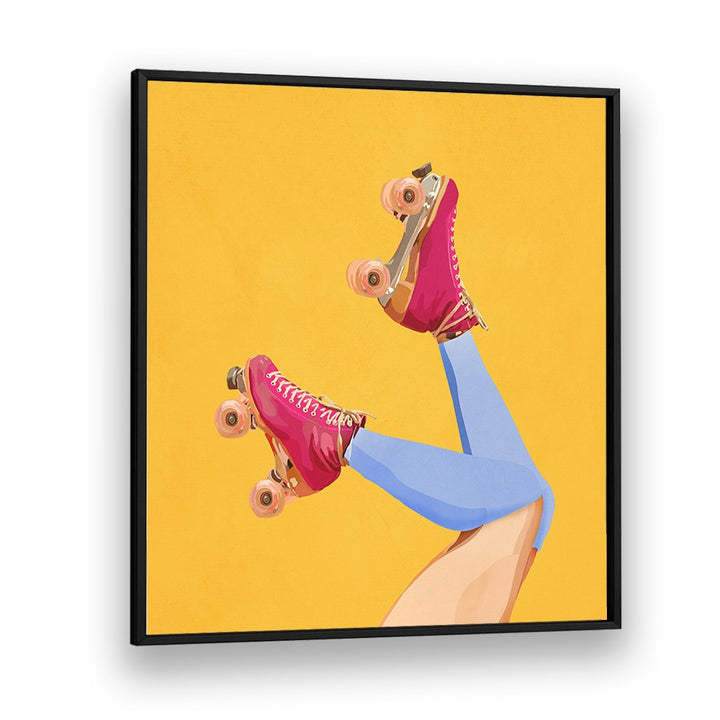 PINK ROLLER SKATES