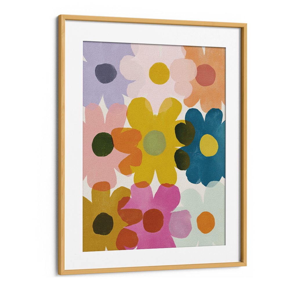 COLORFUL ABSTRACT FLOWERS