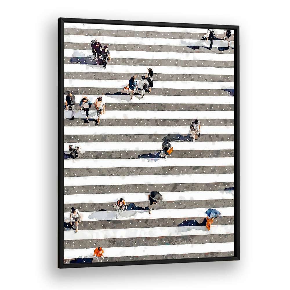 BUSY CITY CROSSWALK