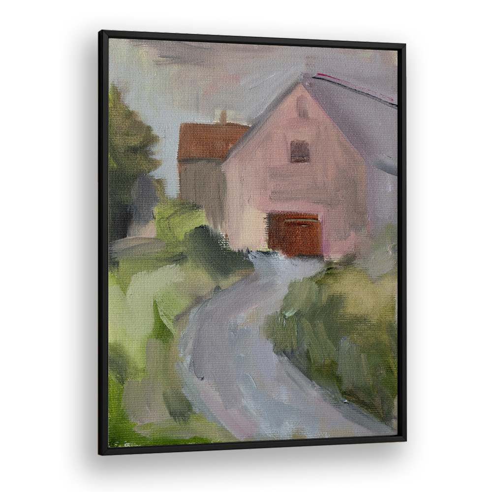 BARN ON A RURAL ROAD