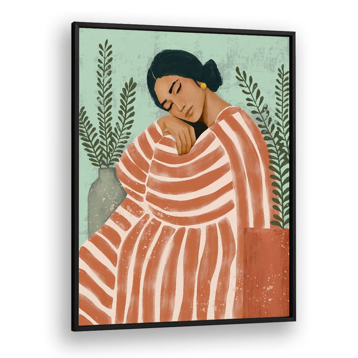 PEACEFUL WOMAN RESTING