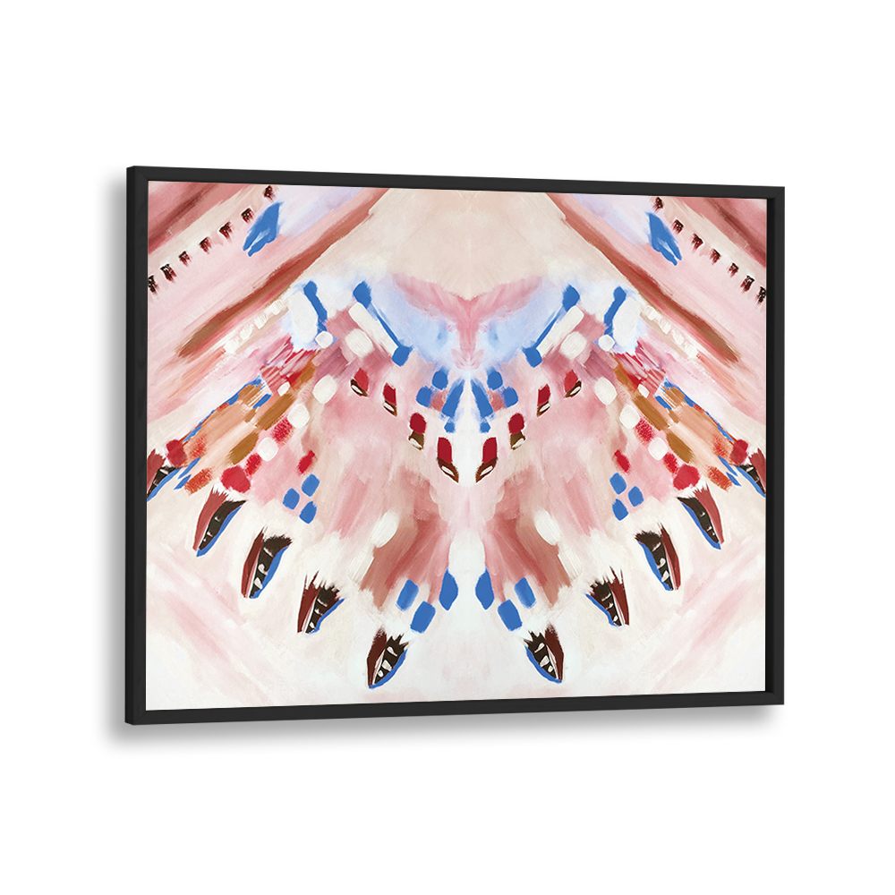 BLUSH BLUE BRUSHSTROKES