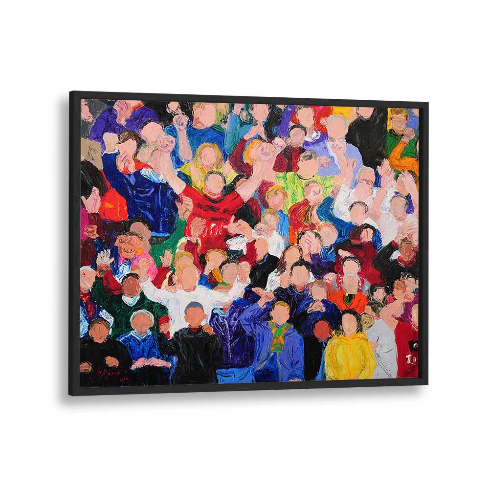 ENERGETIC CROWD CELEBRATION