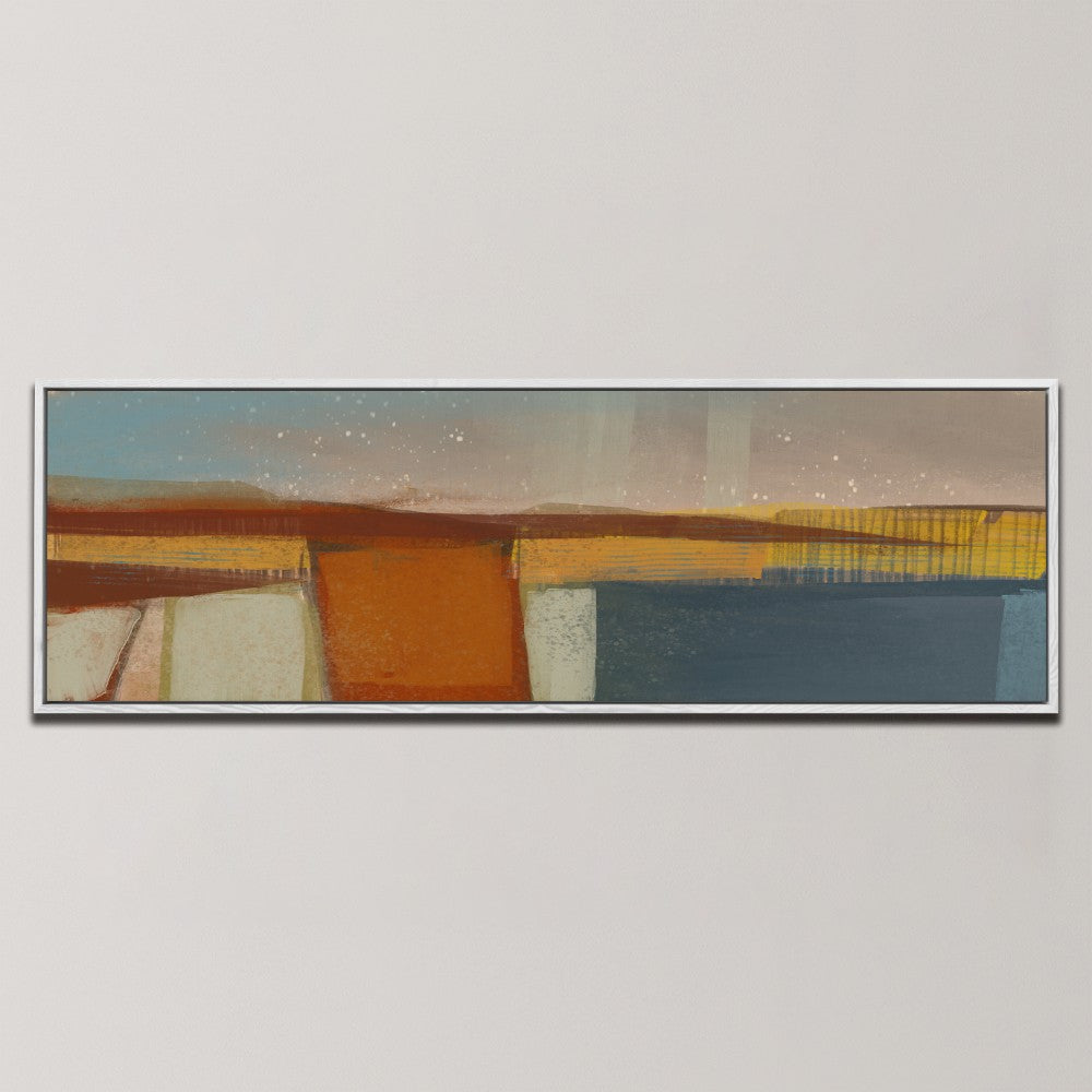 ABSTRACT DESERT HORIZON , PANORAMIC ART