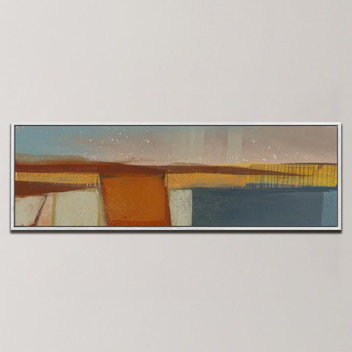 ABSTRACT DESERT HORIZON , PANORAMIC ART