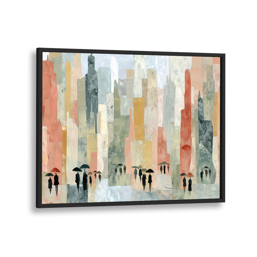 RAINY CITY STREETS