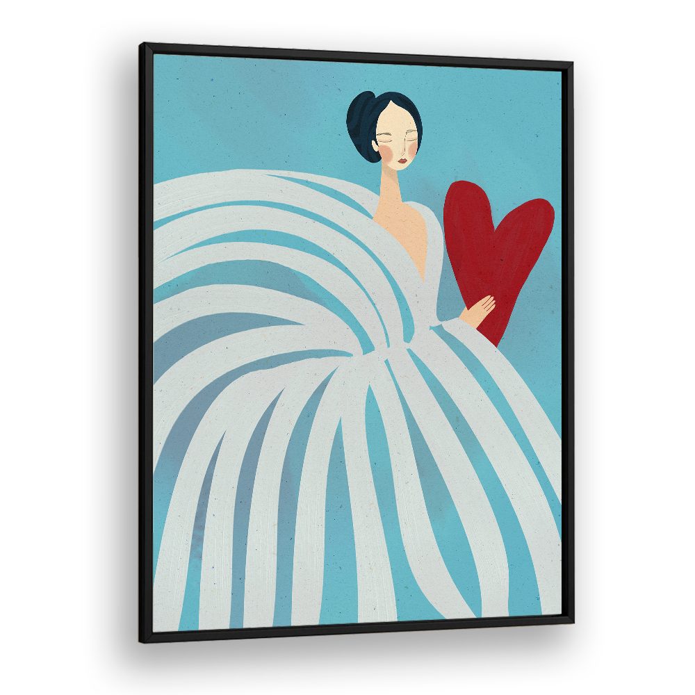 SERENE WOMAN WITH HEART