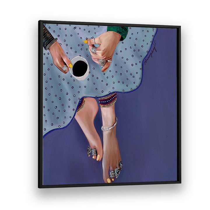 COFFEE WITH ADORNED FEET