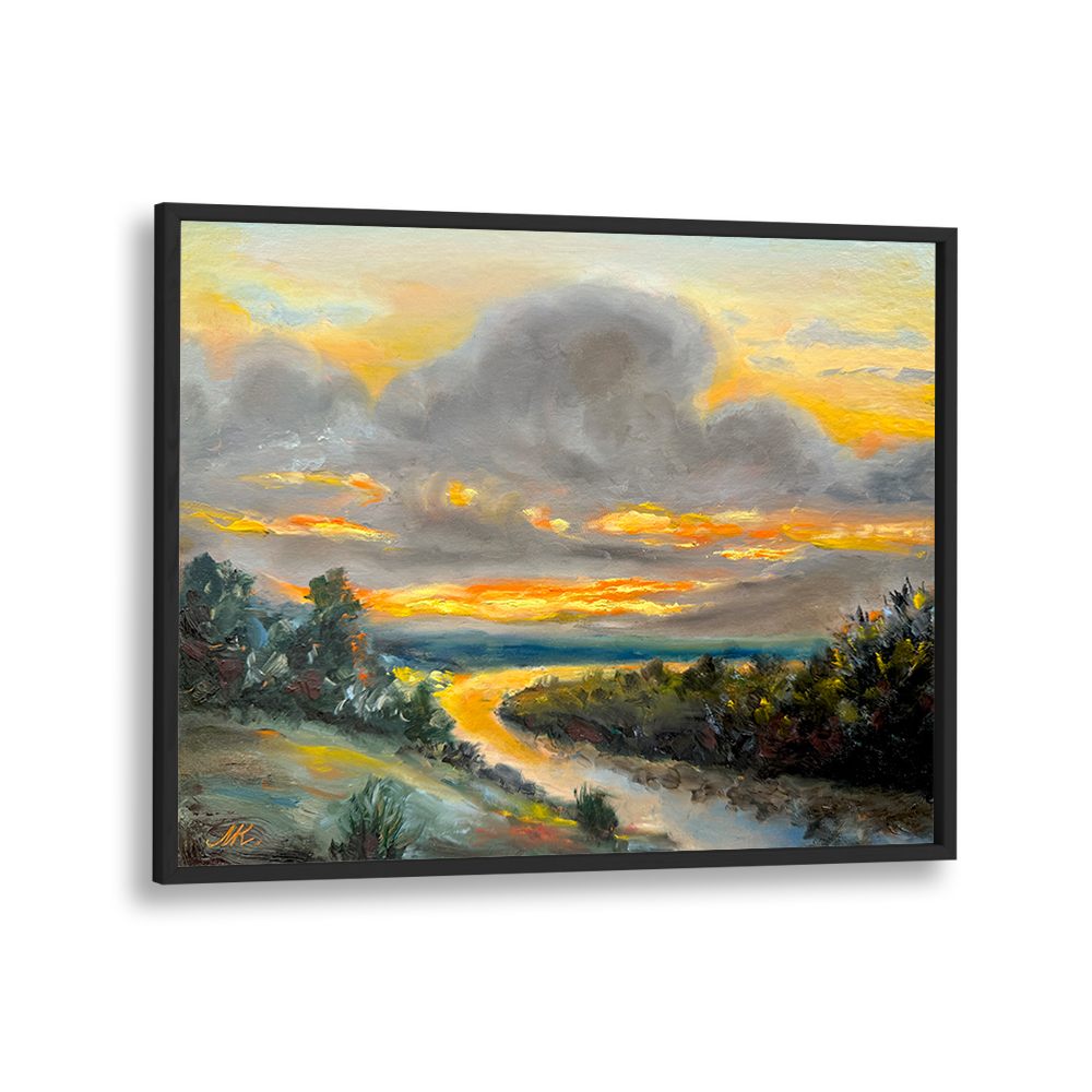 GOLDEN RIVER SUNSET