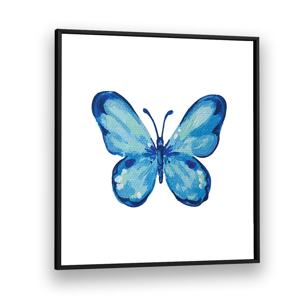 BLUE WATERCOLOR BUTTERFLY