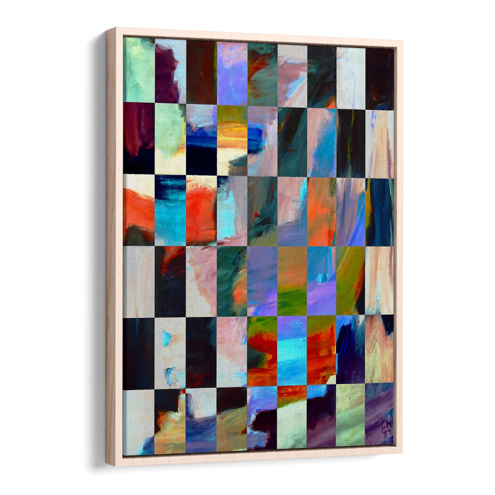 VIBRANT ABSTRACT GRID