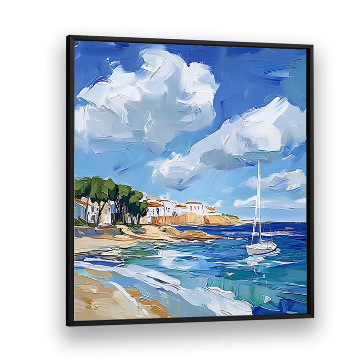 MEDITERRANEAN BEACH SAILBOAT
