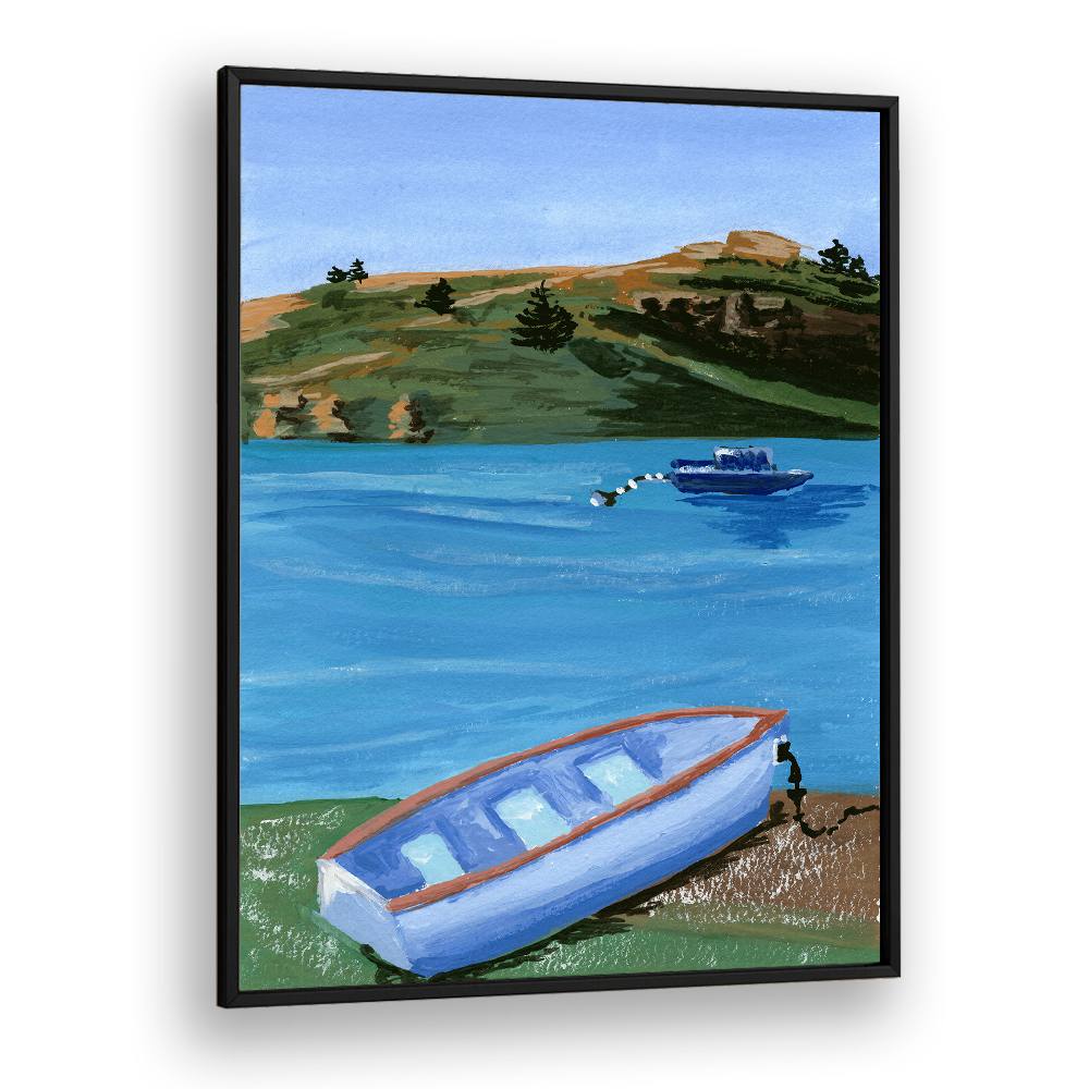 PEACEFUL COASTAL SCENE