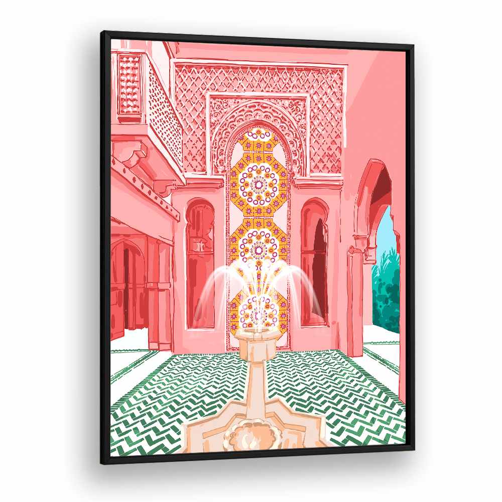 MOROCCAN COURTYARD FOUNTAIN