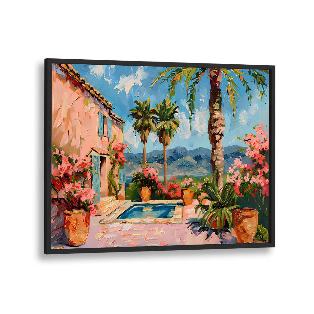 MEDITERRANEAN POOLSIDE GARDEN