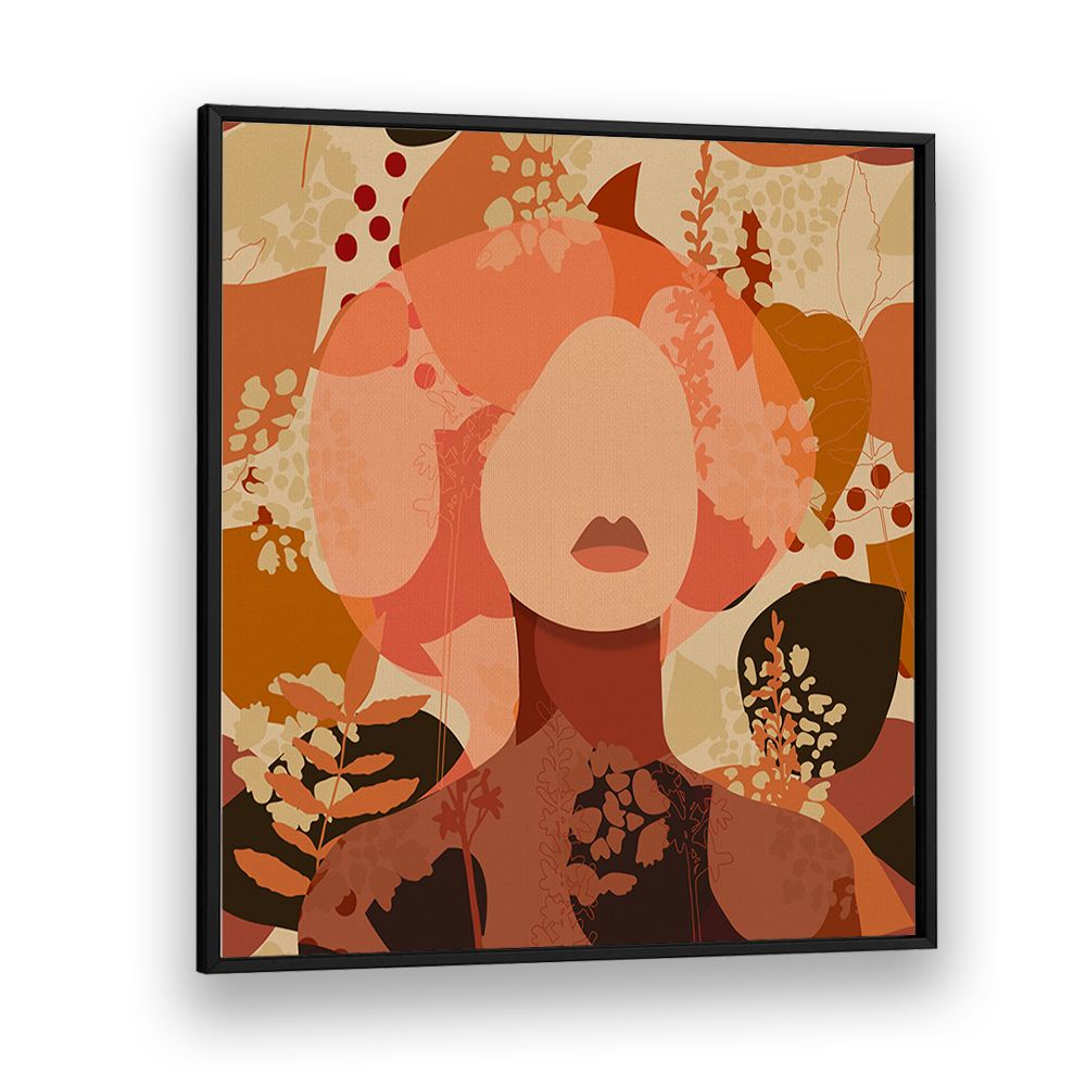 ABSTRACT AUTUMN WOMAN