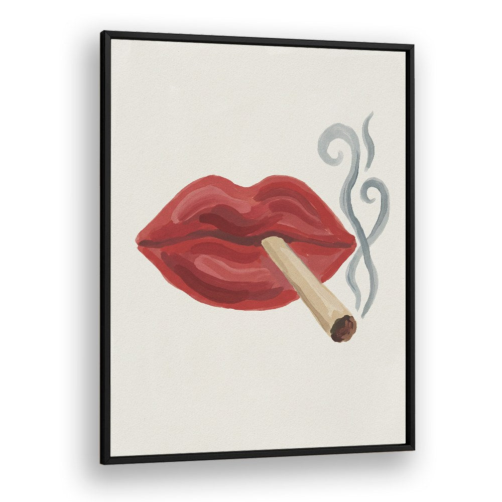 SMOKING RED LIPS