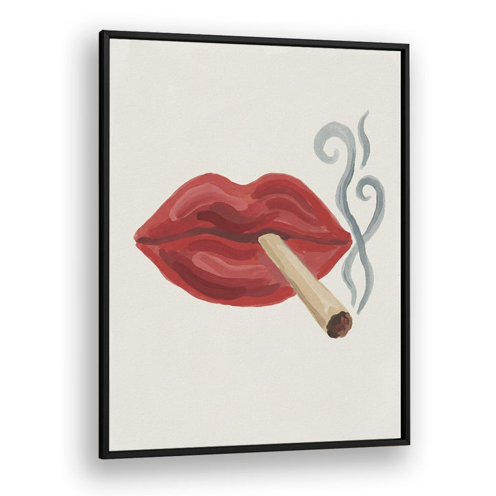 SMOKING RED LIPS