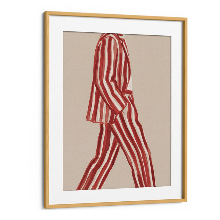 WALKING STRIPED SUIT