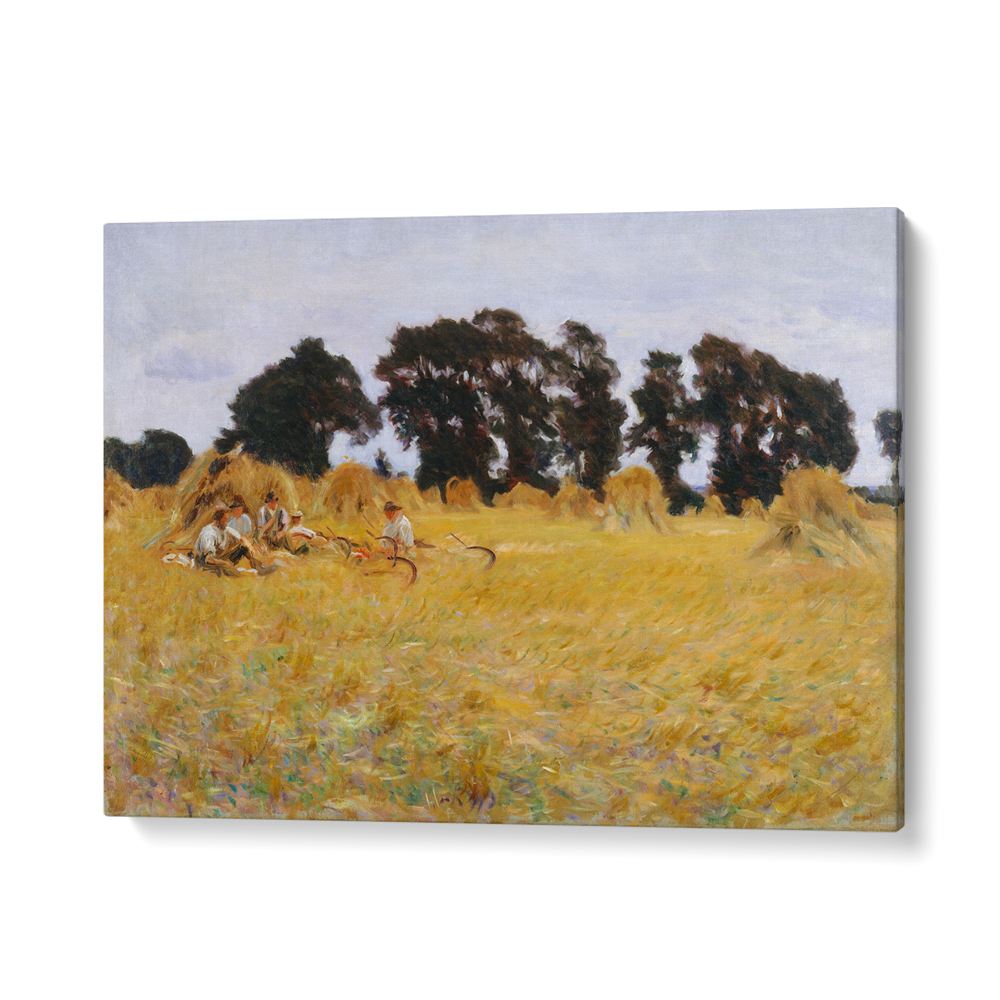 REPARS RESTING IN A WHEAT FEILD