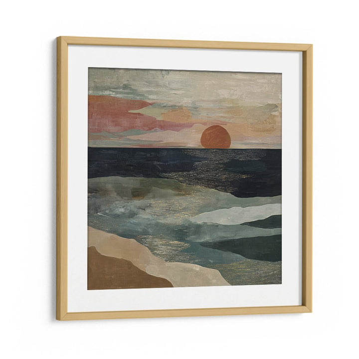 LAYERED COASTAL SUNSET