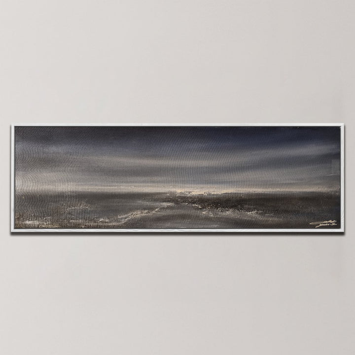 VAST CLOUDY SEASCAPE  , PANORAMIC ART