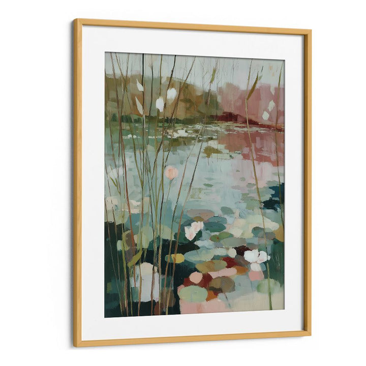 SPRING POND WITH WATER LILIES